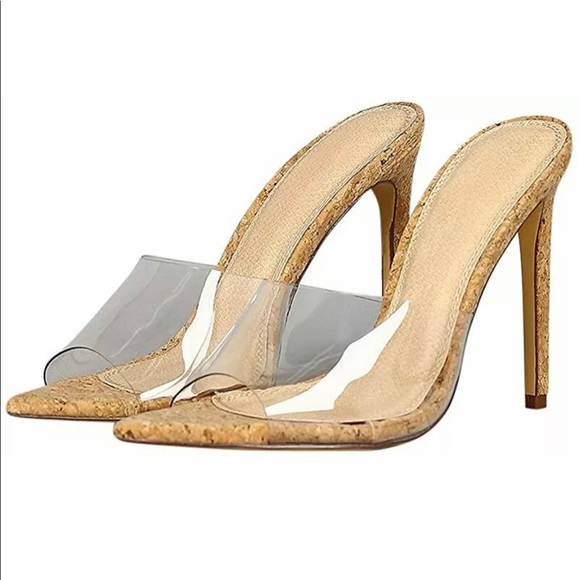 Transparent high heel brand new - Picture 2 of 3